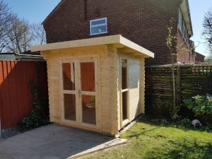 Pent Garden Log Cabins