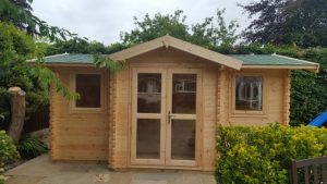 Man Cave Bespoke Log Cabin