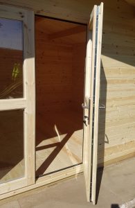 Joinery Made Log Cabin Door